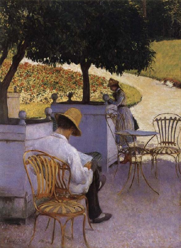 Orange tree, Gustave Caillebotte